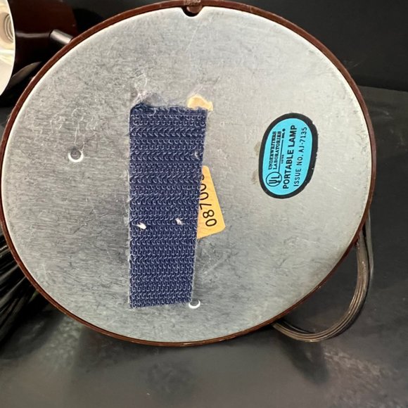 Vintage Desk Lamp mid century modern table light brown office gooseneck Tensor - Picture 3 of 3